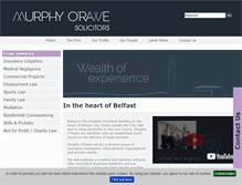 Tablet Screenshot of murphy-orawe.com